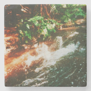 Kerosene Creek, Rotorua, New Zealand Stone Coaster