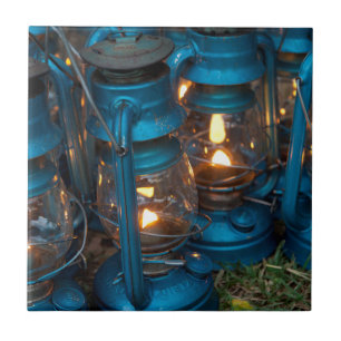 Kerosene Lamps Ol Pejeta Bush Camp Ceramic Tile