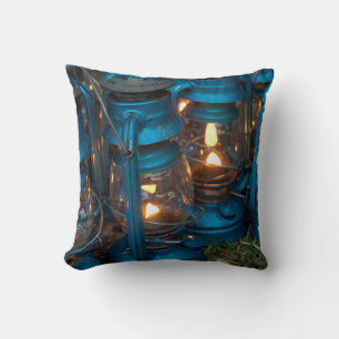 Kerosene Lamps Ol Pejeta Bush Camp Cushion