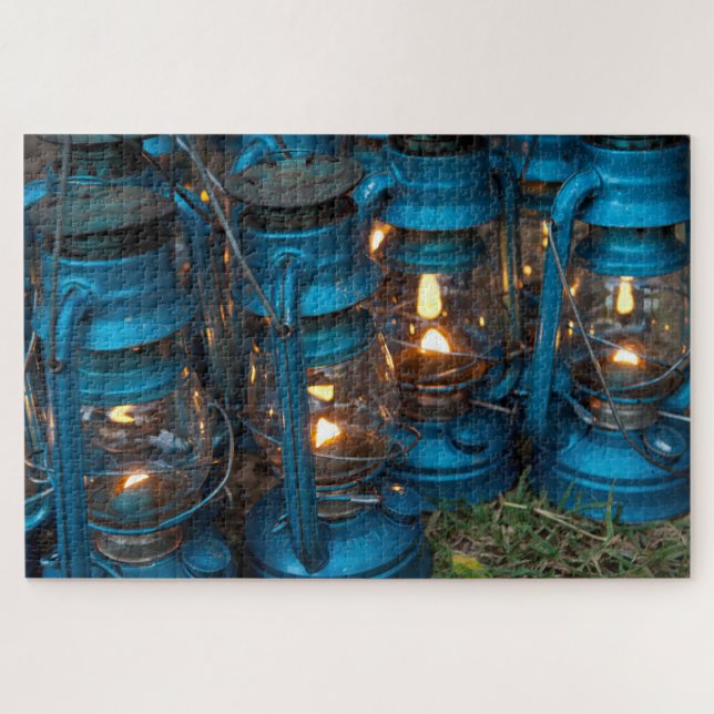 Kerosene Lamps | Ol Pejeta Bush Camp Jigsaw Puzzle (Horizontal)
