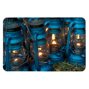 Kerosene Lamps   Ol Pejeta Bush Camp Magnet