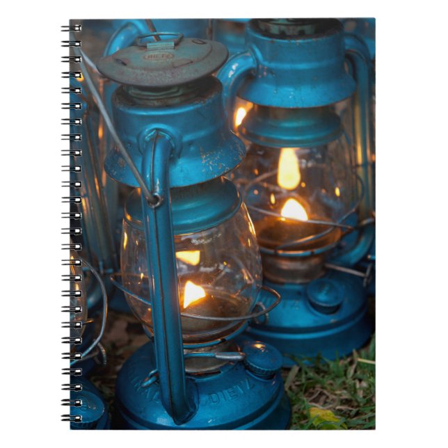 Kerosene Lamps | Ol Pejeta Bush Camp Notebook (Front)
