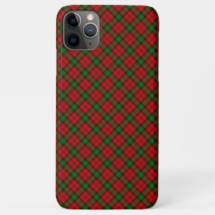 Kerr Clain Tartan Plaid Pattern iPhone 11 Pro Max Case