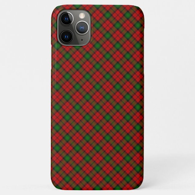 Kerr Clain Tartan Plaid Pattern Case-Mate iPhone Case (Back)