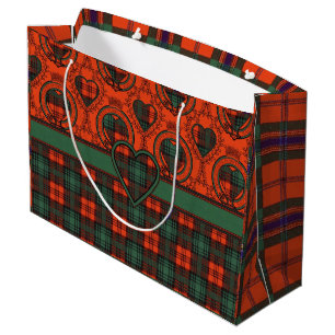 Kerr clan Plaid Scottish tartan Large Gift Bag