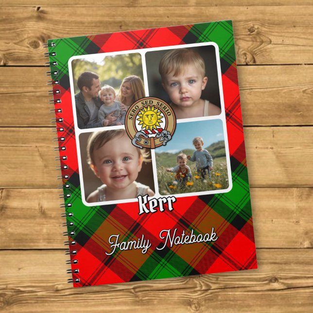Kerr Family Photo Collage Notebook (Creator Uploaded)