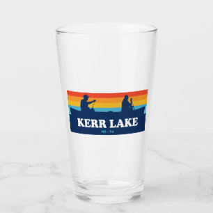 Kerr Lake Virginia North Carolina Canoe Glass