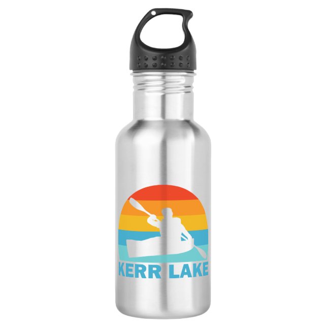 Kerr Lake Virginia North Carolina Kayak 532 Ml Water Bottle (Front)