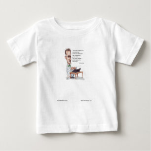 Kerr/London James Joyce & English Is Torture Quote Baby T-Shirt