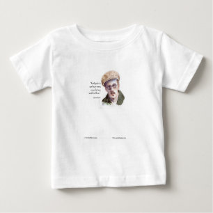 Kerr/London James Joyce & "God Spoke" Quote Baby T-Shirt