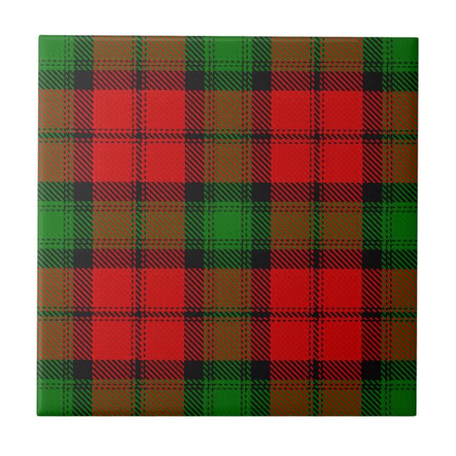 Kerr Tartan Ceramic Tile (Front)