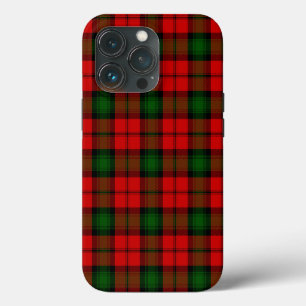 Kerr tartan red green plaid iPhone 13 pro case