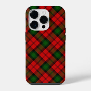 Kerr tartan red green plaid iPhone 14 pro case