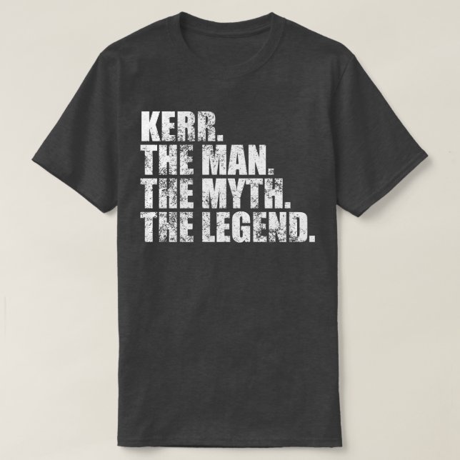 KerrKerr Family name Kerr last Name Kerr Surname K T-Shirt (Design Front)