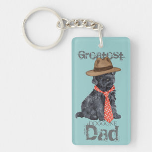 Kerry Blue Dad Key Ring