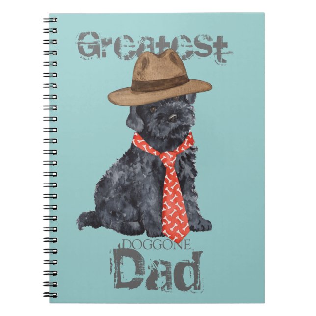 Kerry Blue Dad Notebook (Front)