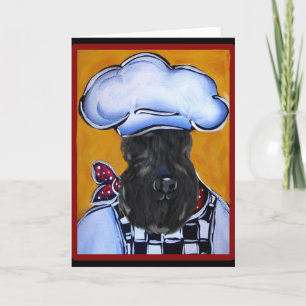 Kerry Blue Terrier Holiday Card