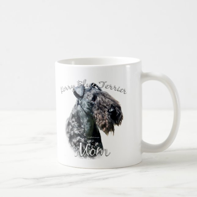 Kerry Blue Terrier Mum 2 Coffee Mug (Right)