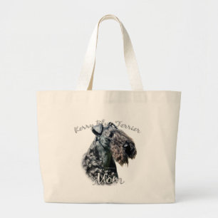 Kerry Blue Terrier Mum 2 Large Tote Bag