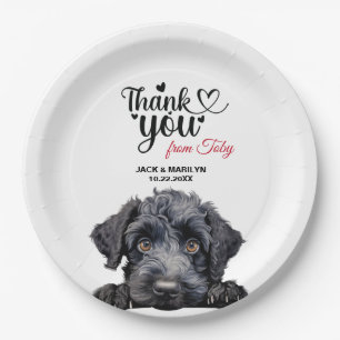 Kerry Blue Terrier Paper Plate
