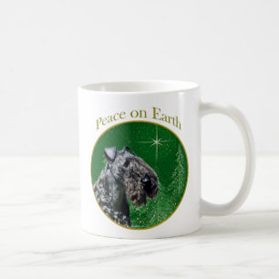 Kerry Blue Terrier Peace Coffee Mug