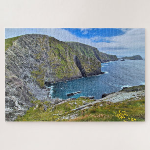 Kerry Cliffs near Portmagee, Ireland Jigsaw Puzzle