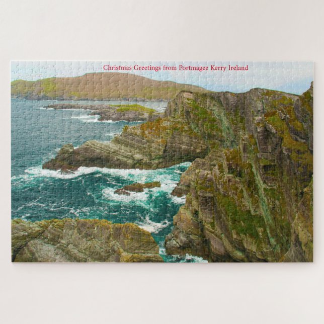 Kerry Cliffs Portmagee Kerry Ireland. Jigsaw Puzzl Puzzle (Horizontal)