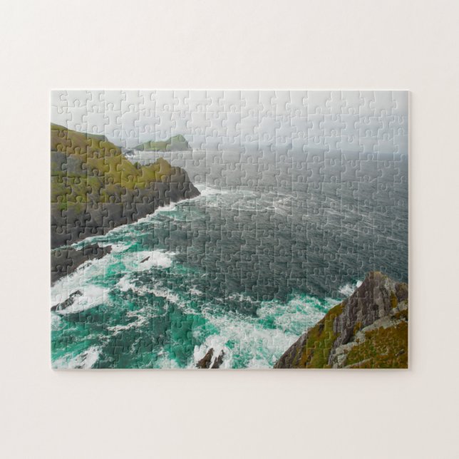 Kerry Cliffs Portmagee Kerry Ireland. Jigsaw Puzzle (Horizontal)