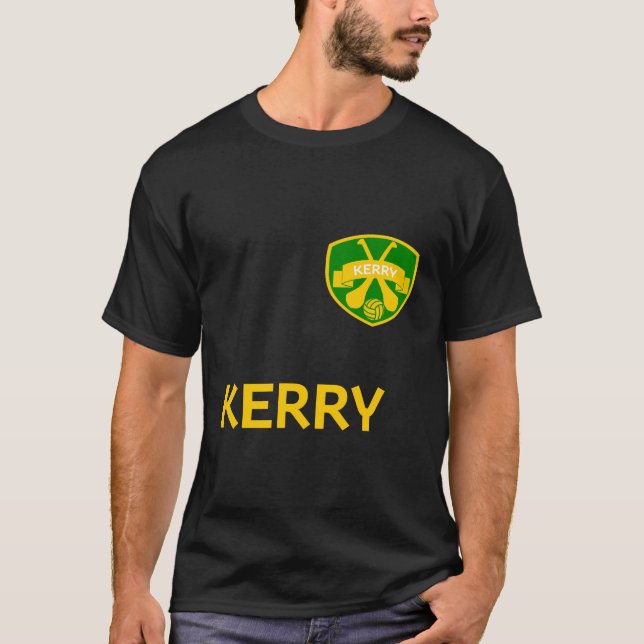 Kerry Football And Hurling Jersey T-Shirt (Front)