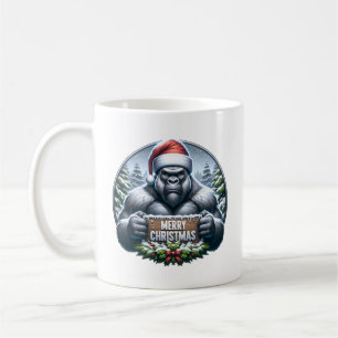 Kerst Gorilla Coffee Mug