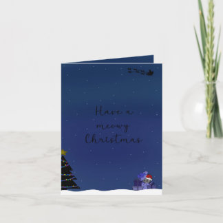 Kerstkaart ‘cats’ card