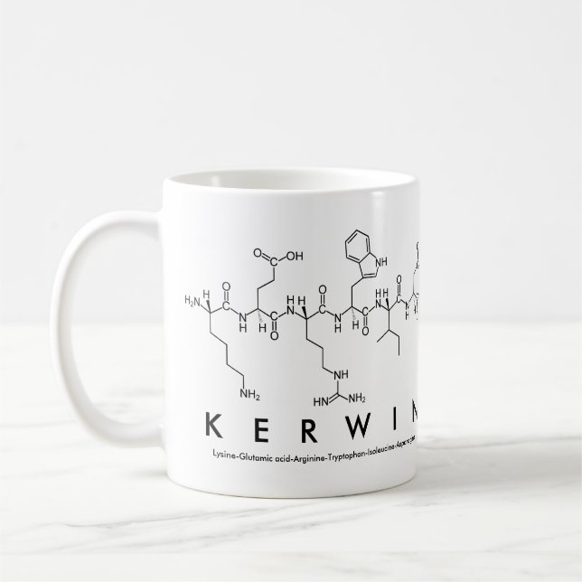 Kerwin peptide name mug (Left)