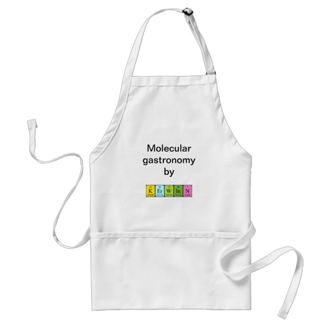 Kerwinn periodic table name apron (Front)