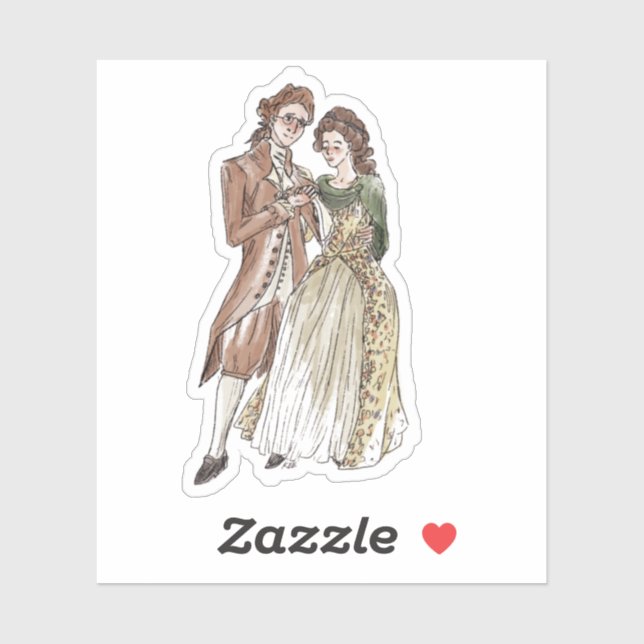 Kes and Violet Custom-Cut Vinyl Sticker (Sheet)