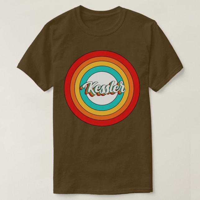 Kessler Name Shirt Vintage Kessler Circle (Design Front)