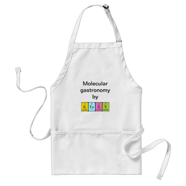 Kessy periodic table name apron (Front)