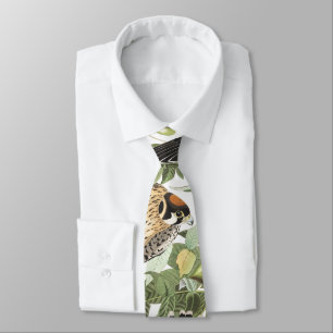 Kestral Birds Raptor Audubon Wildlife Tie