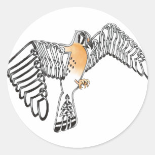 Kestrel Classic Round Sticker