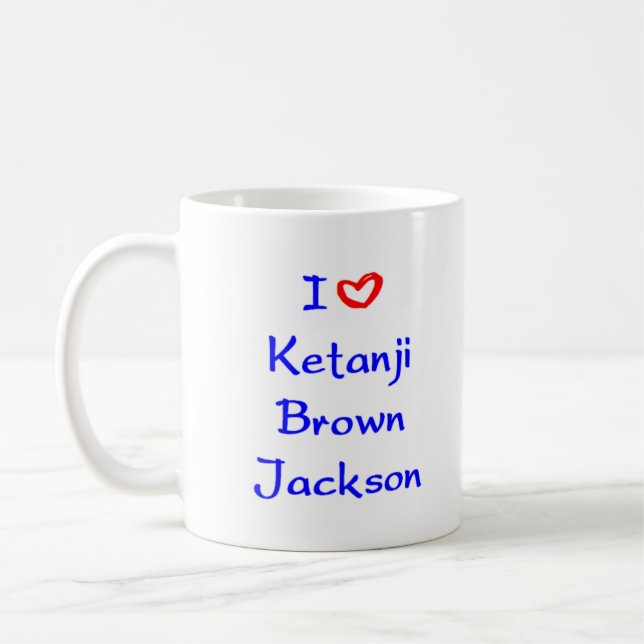 ketanji brown jackson coffee mug (Left)