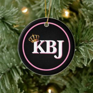 Ketanji Brown Jackson KBJ Christmas Ceramic Ornament