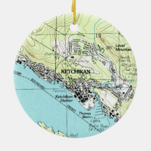 Ketchikan AK Christmas Ornament