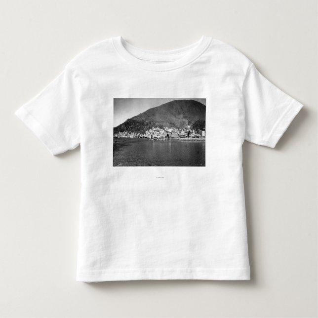 Ketchikan, Alaska from Arriving Ship Photograph Toddler T-Shirt (Front)