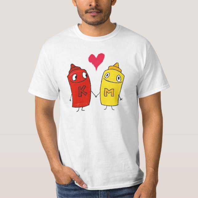 Ketchup and Mustard T-Shirt (Front)