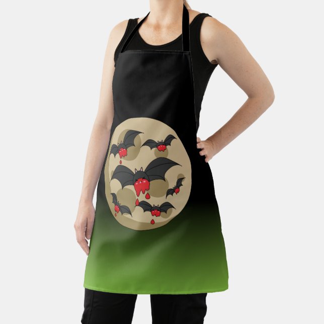 Ketchup Eater Vampire Bats Apron (Insitu)