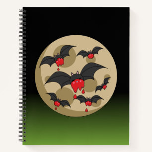 Ketchup Eater Vampire Bats Notebook