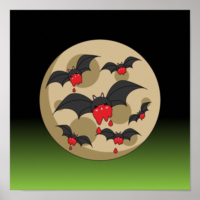  Ketchup Eater Vampire Bats Poster (Front)