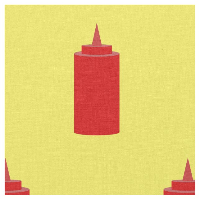 Ketchup Fabric (Close Up)