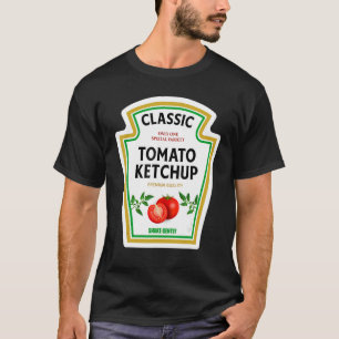 Ketchup Halloween 2024 Costume Matching Mustard Co T-Shirt