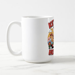 Ketchup Loves Hot Dogs – Funny Retro Cartoon Food  Coffee Mug