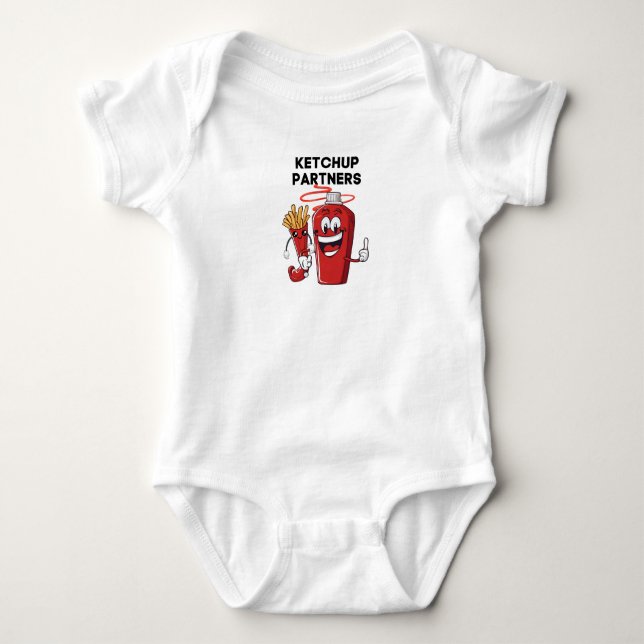 Ketchup Partners Baby Bodysuit (Front)